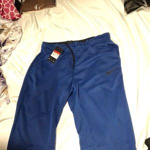 Brand new blue Nike sweat pants